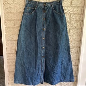 1990’s Vintage Denim Skirt